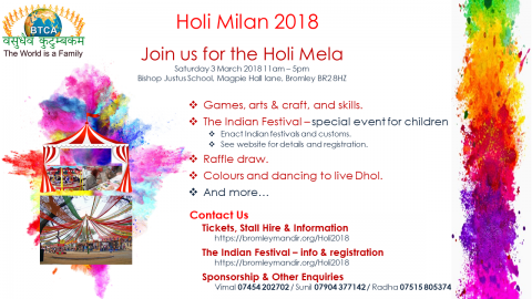 Holi Stall Flyers